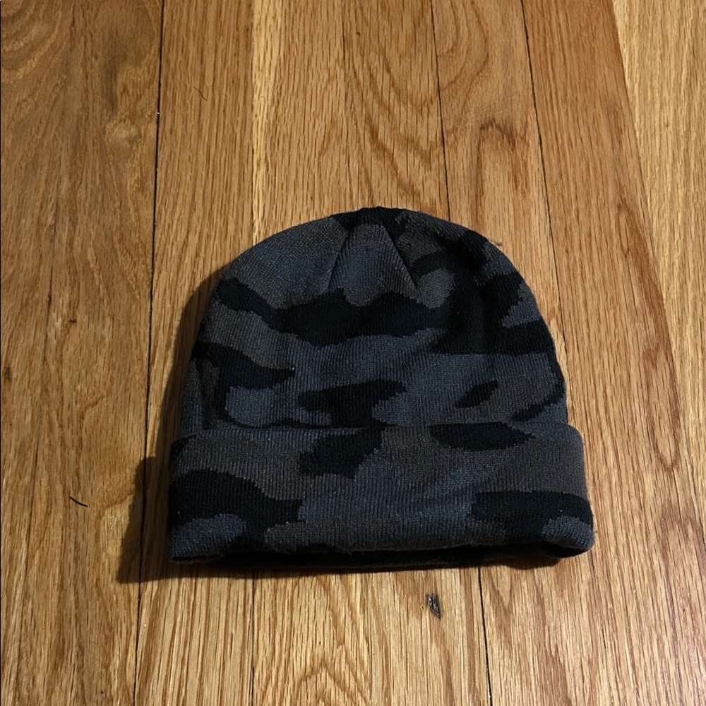 Carter's Black and Gray Camo Hat